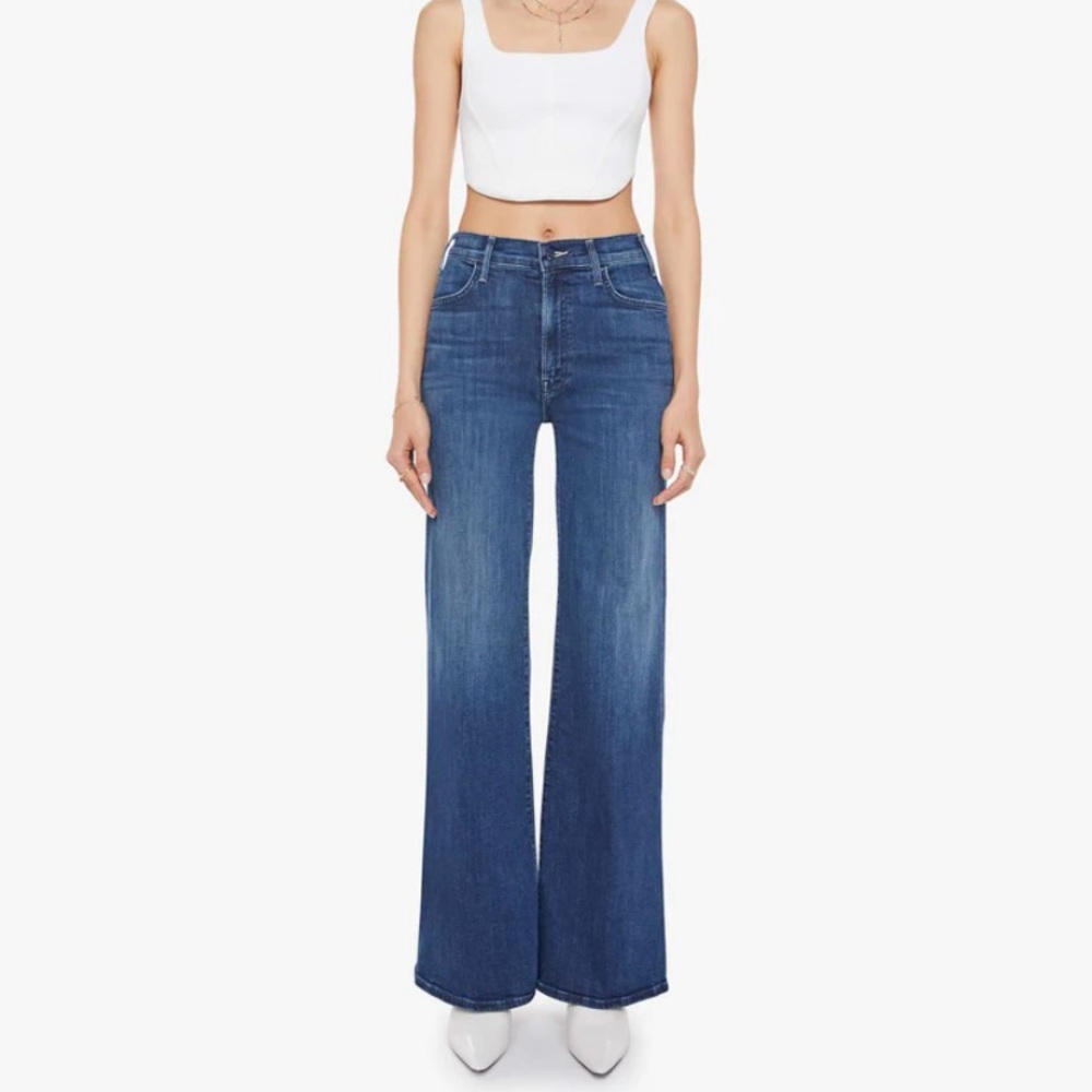 MOTHER Lil Hustler Roller Sneak Jeans
